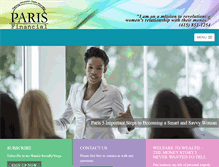 Tablet Screenshot of parisfinancialplanning.com